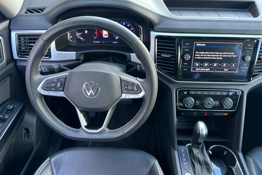 used 2021 Volkswagen Atlas car, priced at $33,888