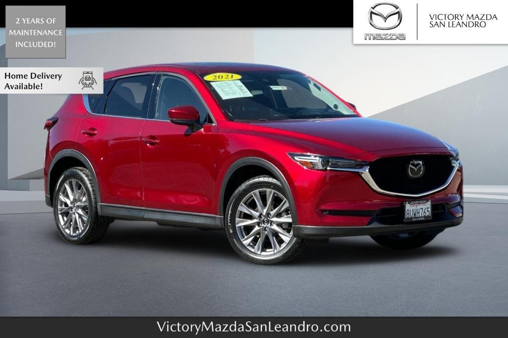 used 2021 Mazda CX-5 car, priced at $21,444