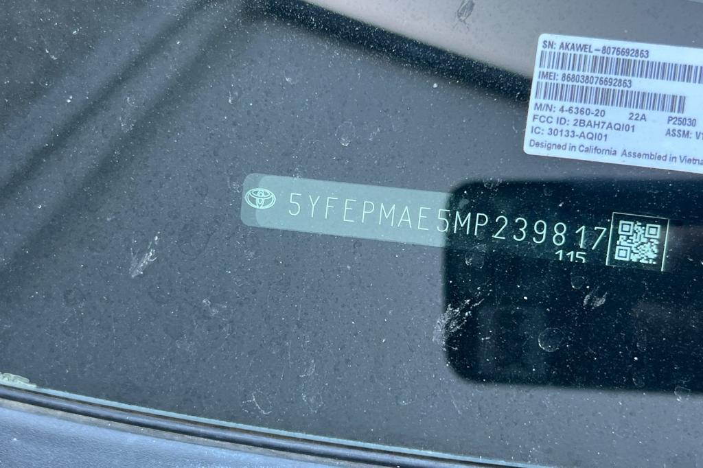 used 2021 Toyota Corolla car