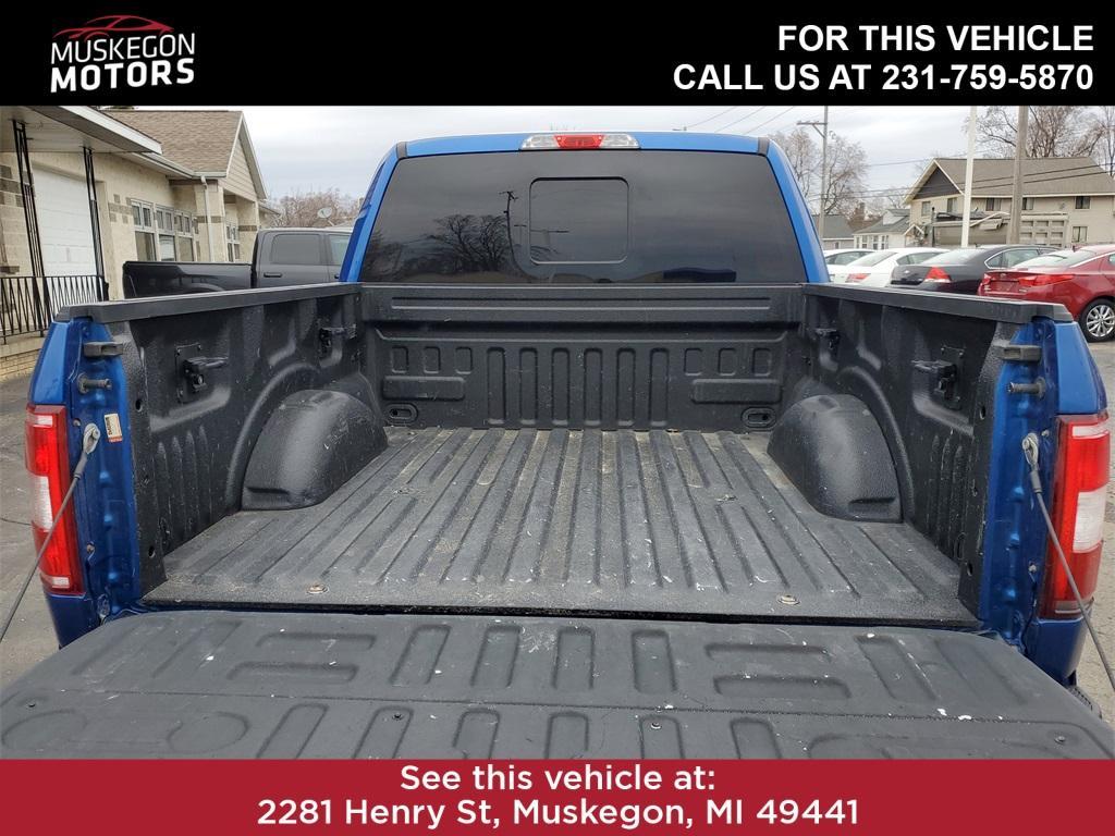 used 2018 Ford F-150 car, priced at $21,950