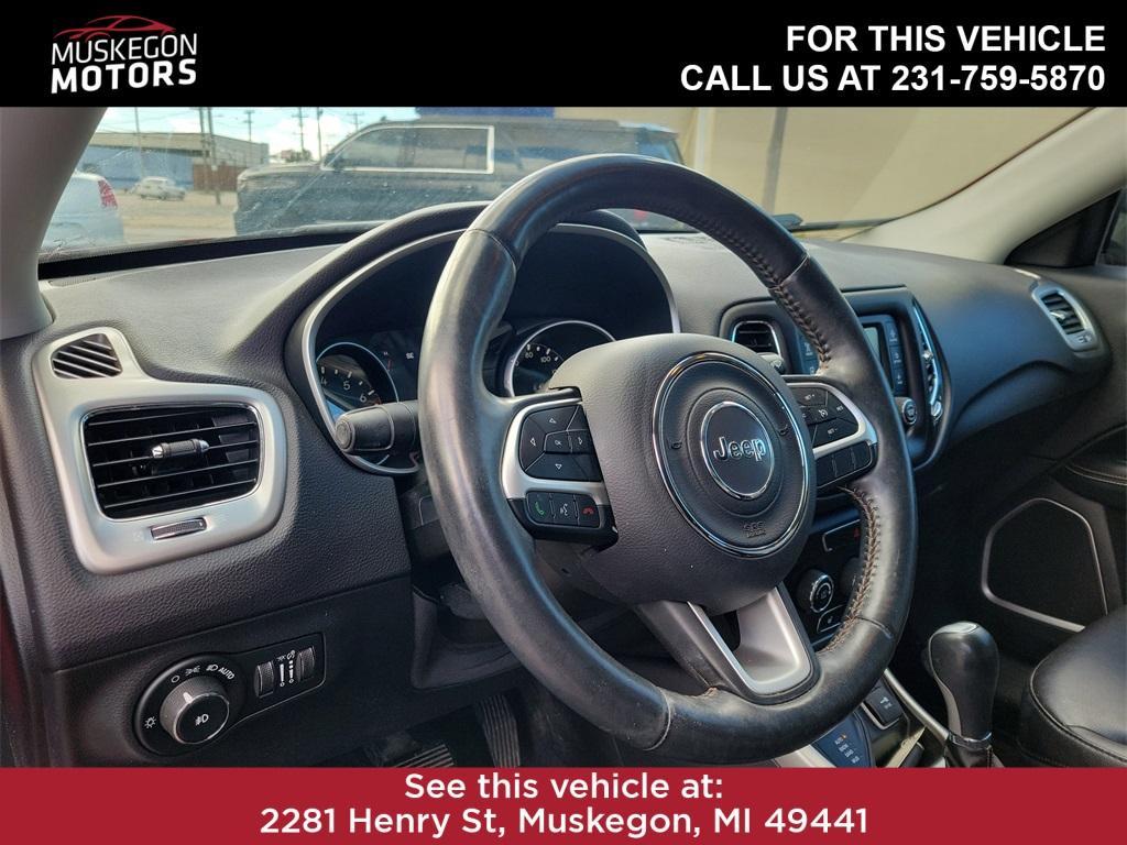 used 2018 Jeep Compass car, priced at $14,946