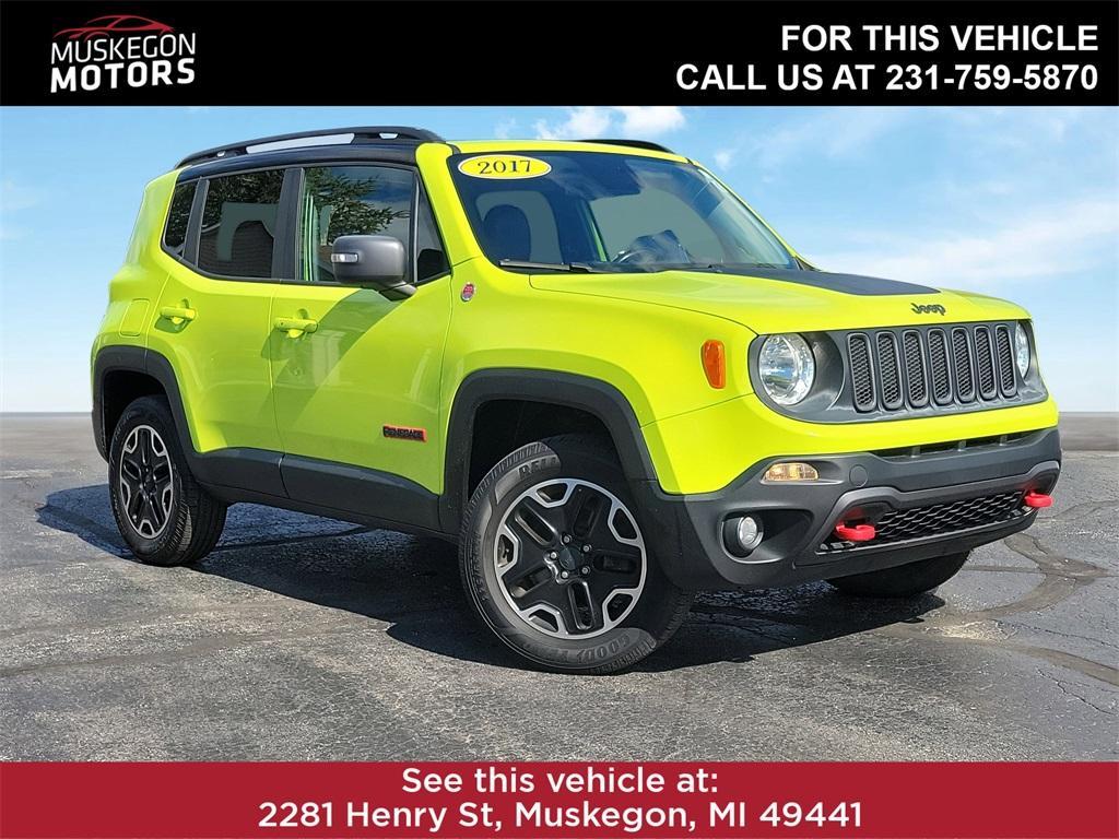 used 2017 Jeep Renegade car, priced at $13,499
