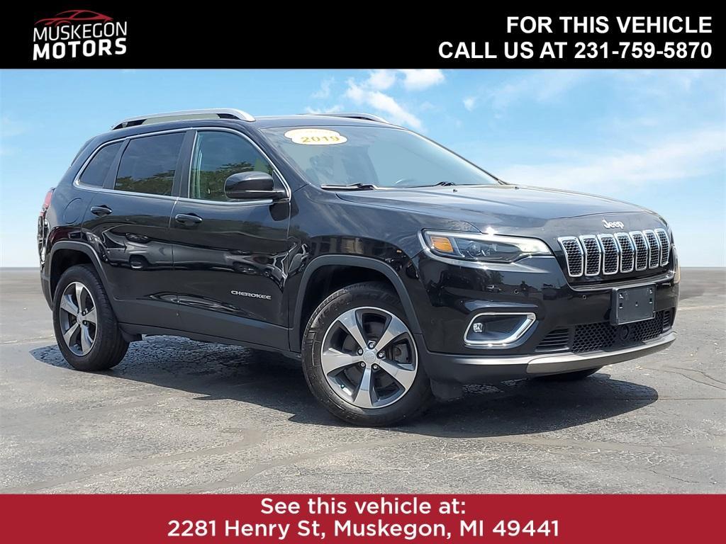 used 2019 Jeep Cherokee car, priced at $17,499
