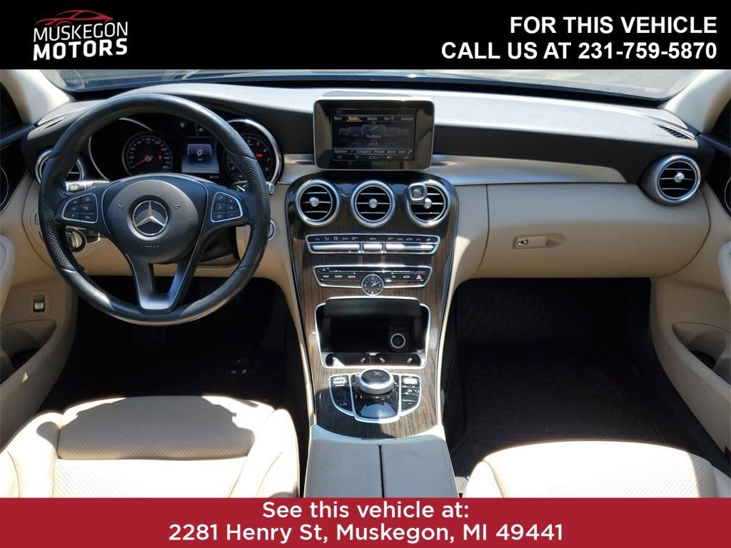 used 2017 Mercedes-Benz C-Class car, priced at $16,887