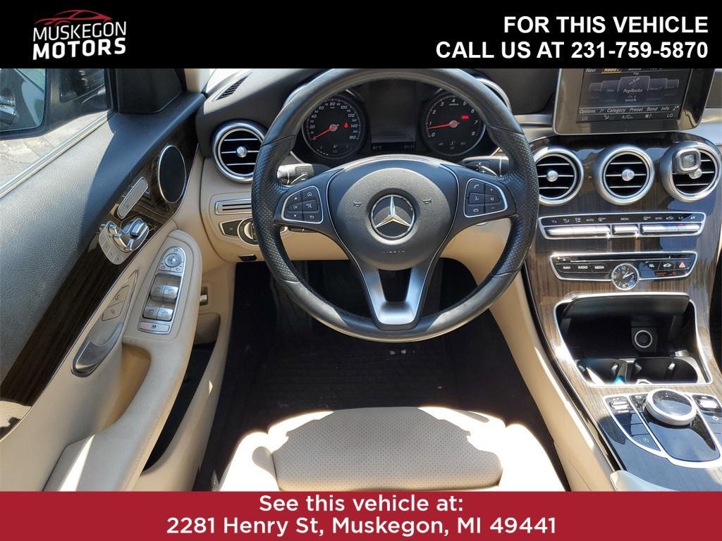 used 2017 Mercedes-Benz C-Class car, priced at $16,887