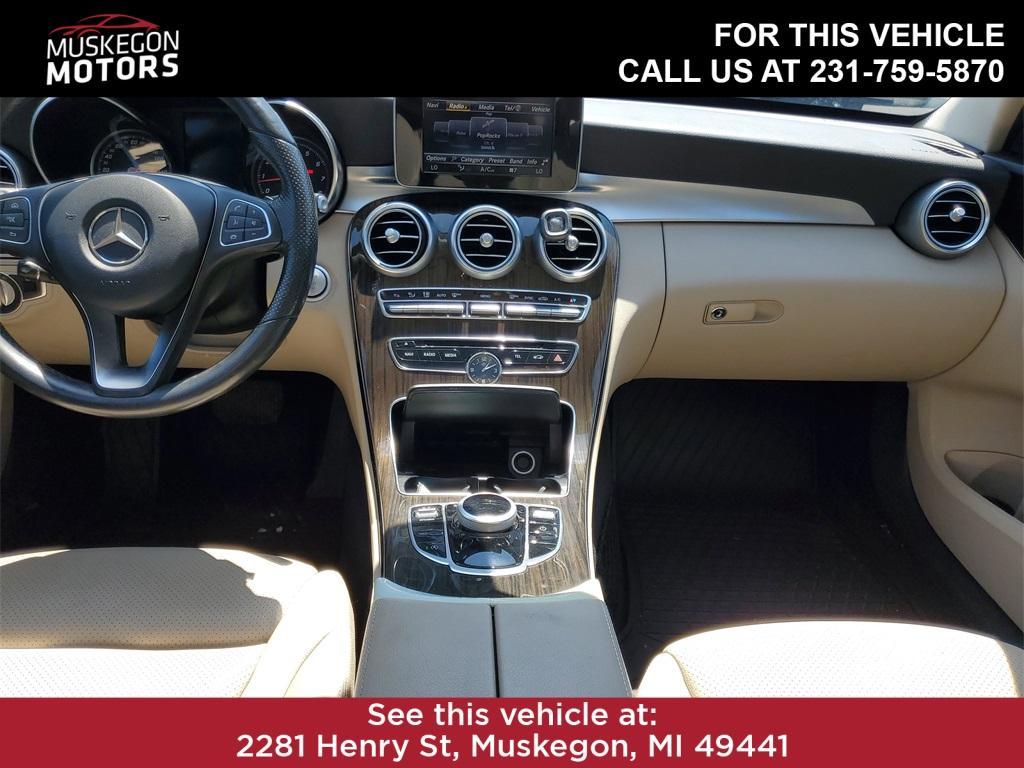 used 2017 Mercedes-Benz C-Class car, priced at $16,887