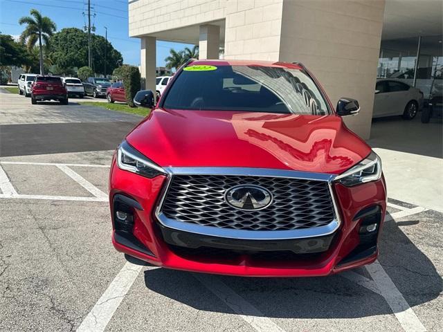 used 2022 INFINITI QX55 car, priced at $32,888