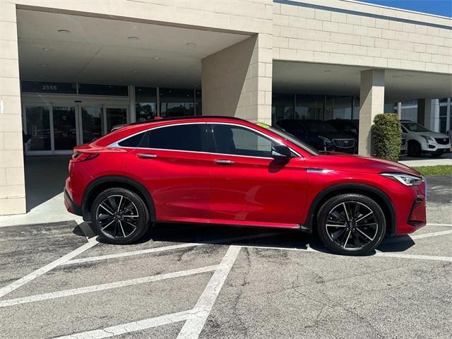 used 2022 INFINITI QX55 car, priced at $32,888