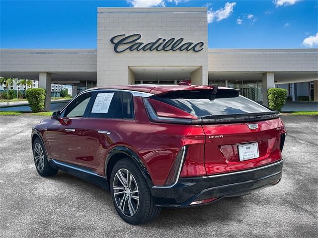 used 2024 Cadillac LYRIQ car, priced at $40,985