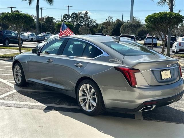 new 2025 Cadillac CT5 car, priced at $52,265