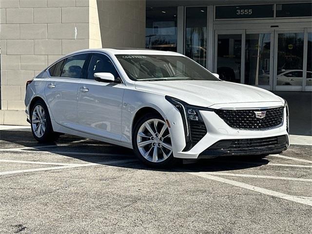 new 2025 Cadillac CT5 car, priced at $51,735