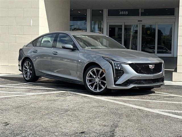 new 2025 Cadillac CT5 car, priced at $55,310