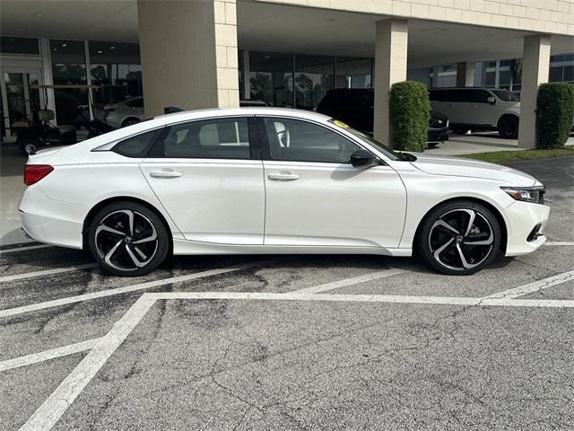 used 2021 Honda Accord car, priced at $26,594