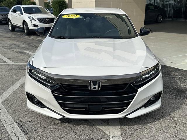 used 2021 Honda Accord car, priced at $26,594