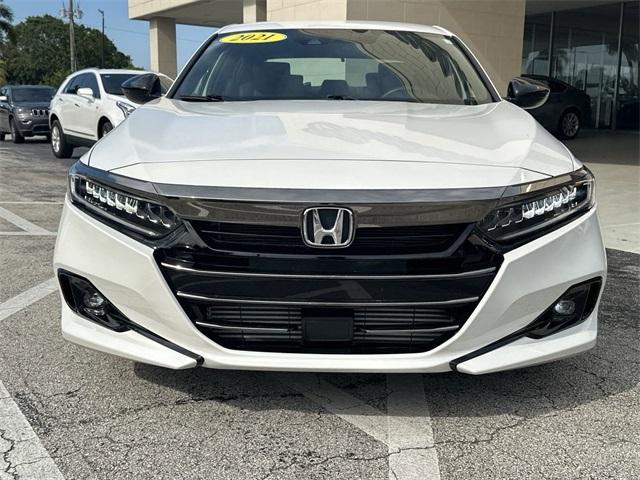 used 2021 Honda Accord car, priced at $26,594