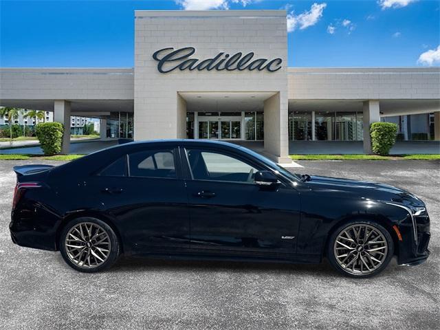 used 2022 Cadillac CT4-V car, priced at $58,985