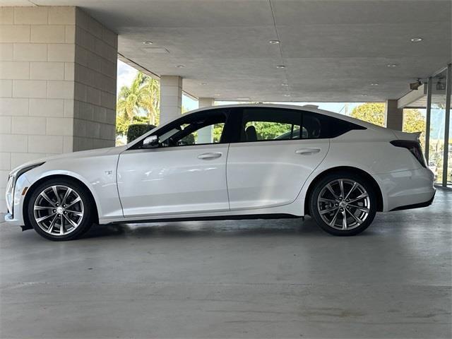 new 2025 Cadillac CT5 car, priced at $55,910