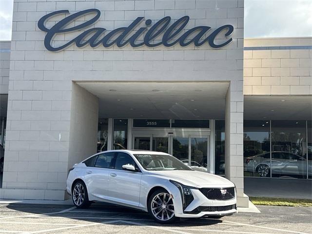 new 2025 Cadillac CT5 car, priced at $55,910