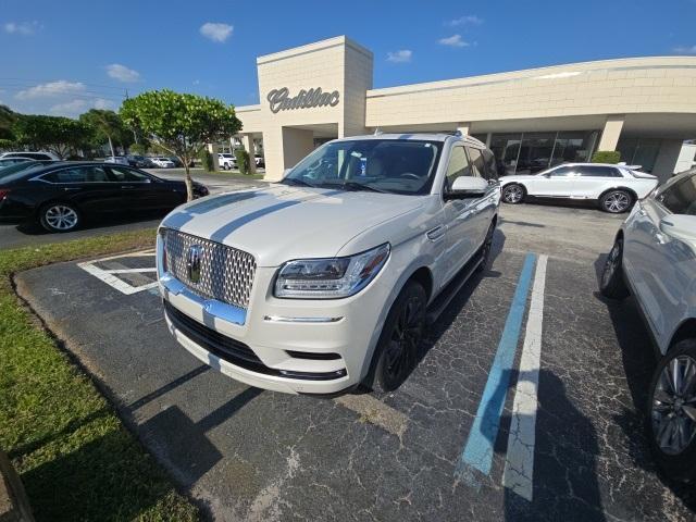 used 2021 Lincoln Navigator car, priced at $53,995