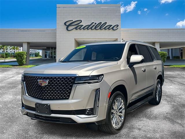 used 2021 Cadillac Escalade car, priced at $59,985