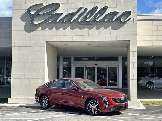 new 2025 Cadillac CT5 car, priced at $53,760