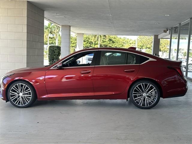 new 2025 Cadillac CT5 car, priced at $53,760