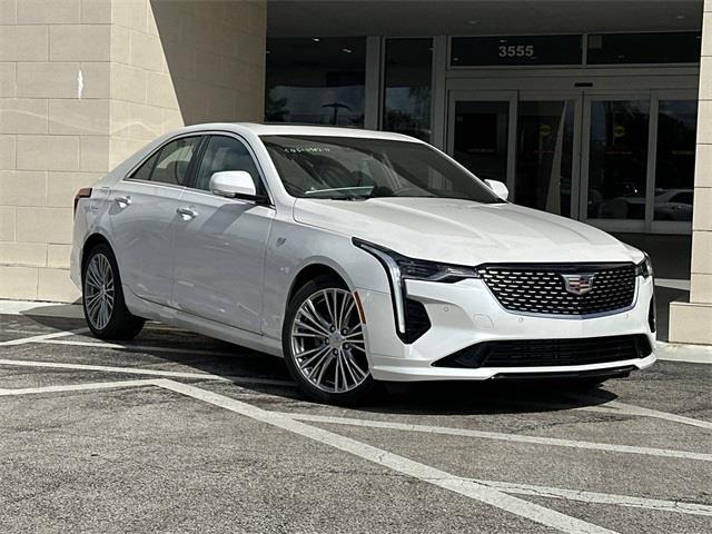 new 2025 Cadillac CT4 car, priced at $47,360