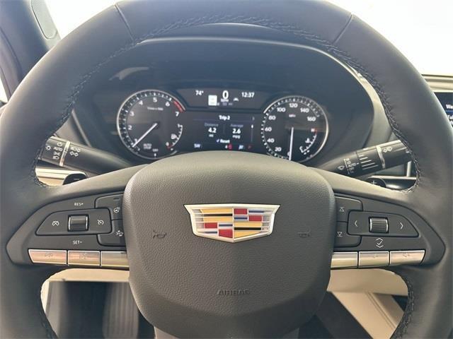 new 2025 Cadillac CT4 car, priced at $47,360