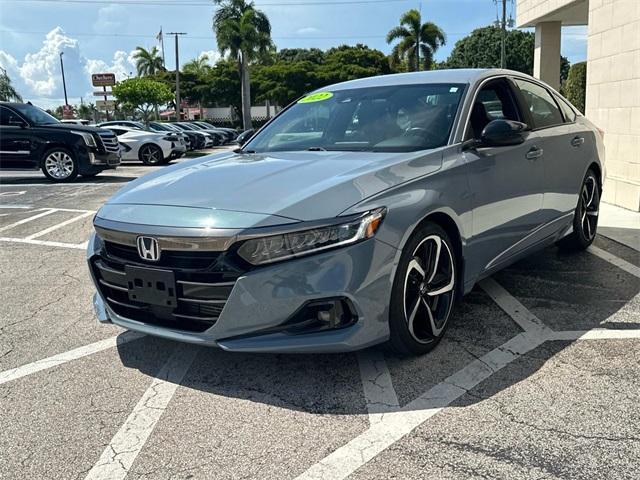 used 2022 Honda Accord car, priced at $17,985