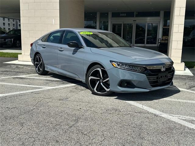 used 2022 Honda Accord car, priced at $17,985