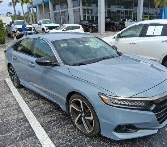 used 2022 Honda Accord car, priced at $19,985