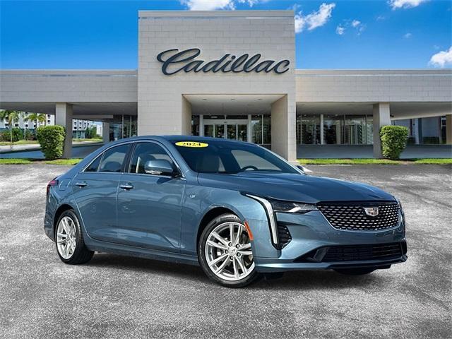 used 2024 Cadillac CT4 car, priced at $33,995