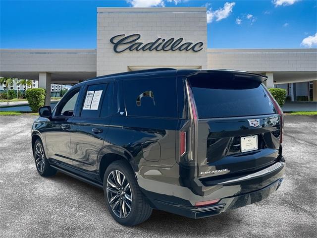 used 2023 Cadillac Escalade car, priced at $71,985