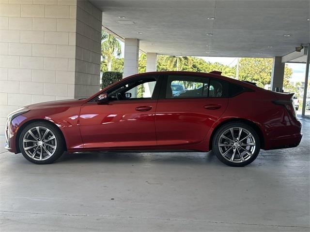 new 2025 Cadillac CT5 car, priced at $55,910