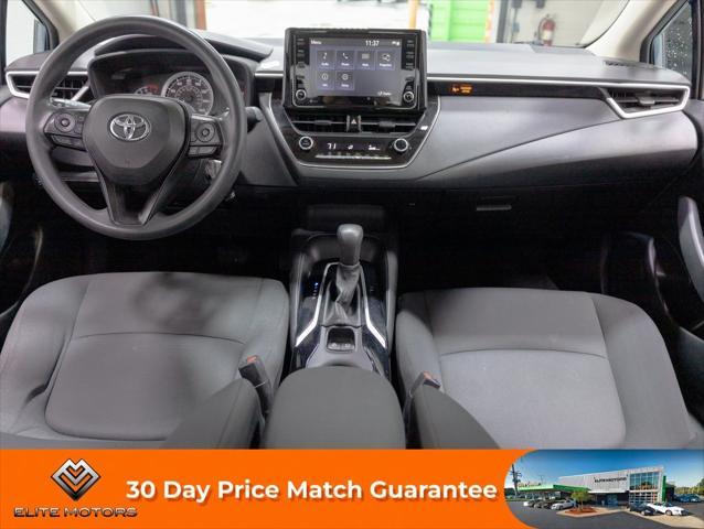 used 2022 Toyota Corolla car, priced at $15,600