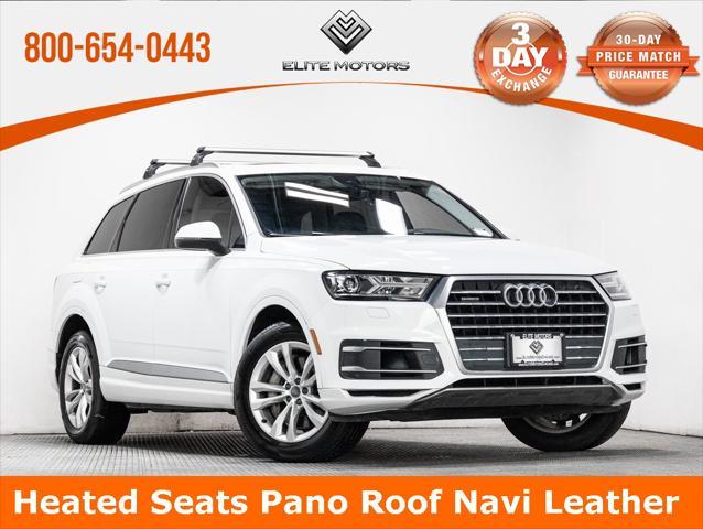 used 2018 Audi Q7 car, priced at $23,500