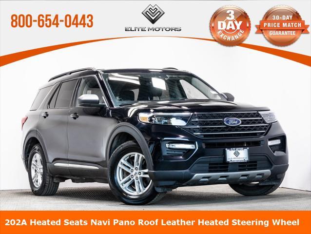 used 2022 Ford Explorer car, priced at $25,500