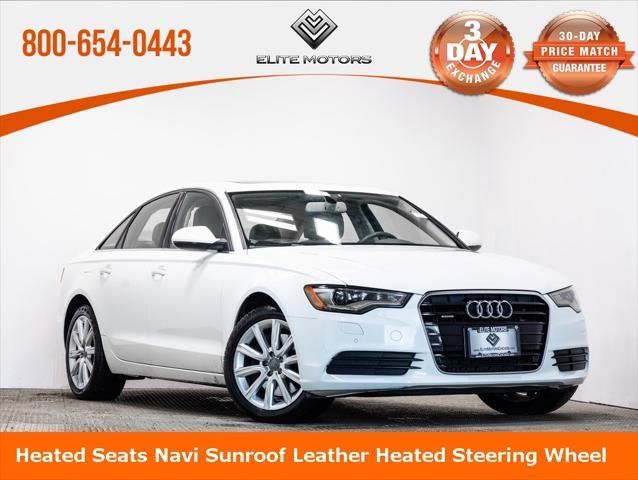 used 2014 Audi A6 car, priced at $13,000