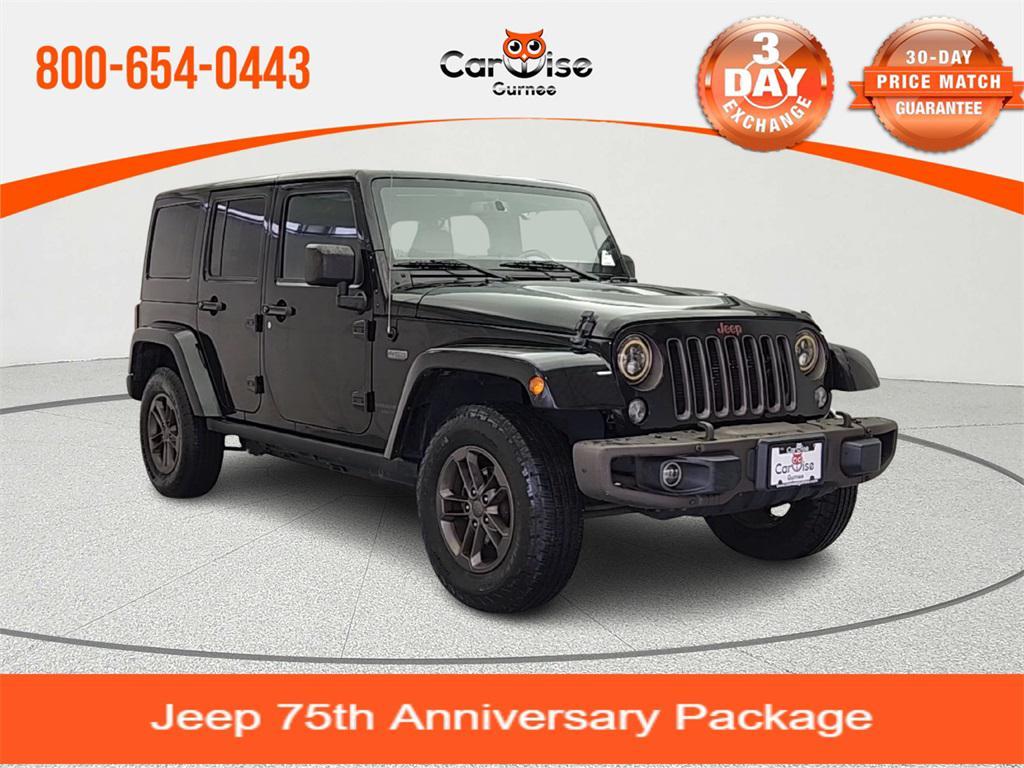 used 2017 Jeep Wrangler Unlimited car, priced at $20,995