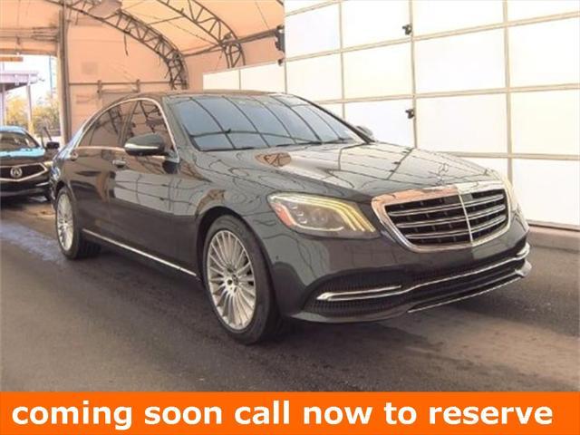 used 2018 Mercedes-Benz S-Class car, priced at $31,999