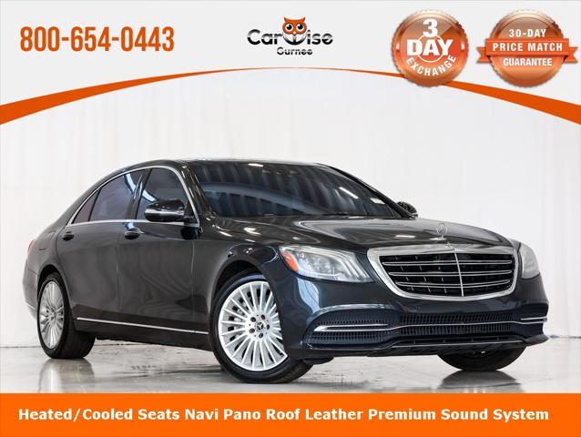 used 2018 Mercedes-Benz S-Class car, priced at $31,000
