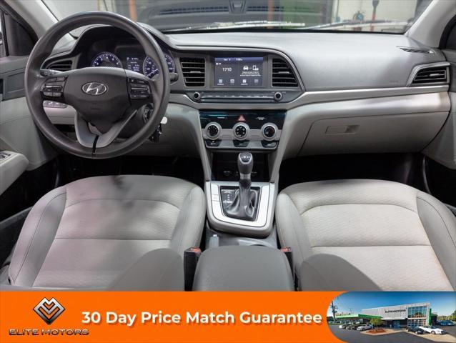 used 2019 Hyundai Elantra car, priced at $15,658