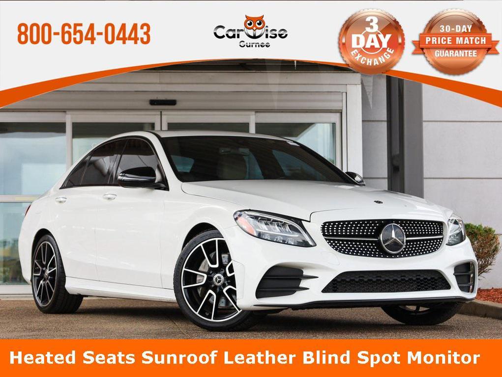 used 2020 Mercedes-Benz C-Class car, priced at $24,799