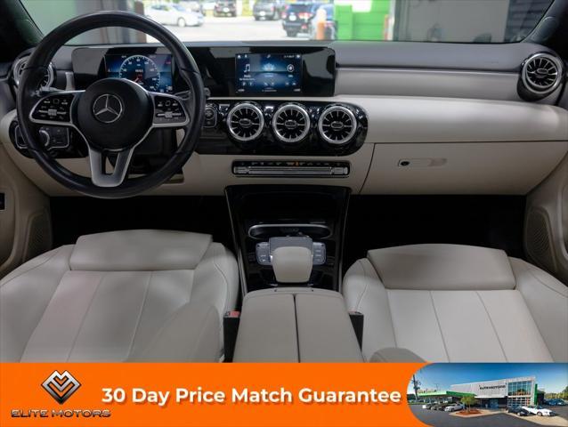 used 2022 Mercedes-Benz A-Class car, priced at $22,800