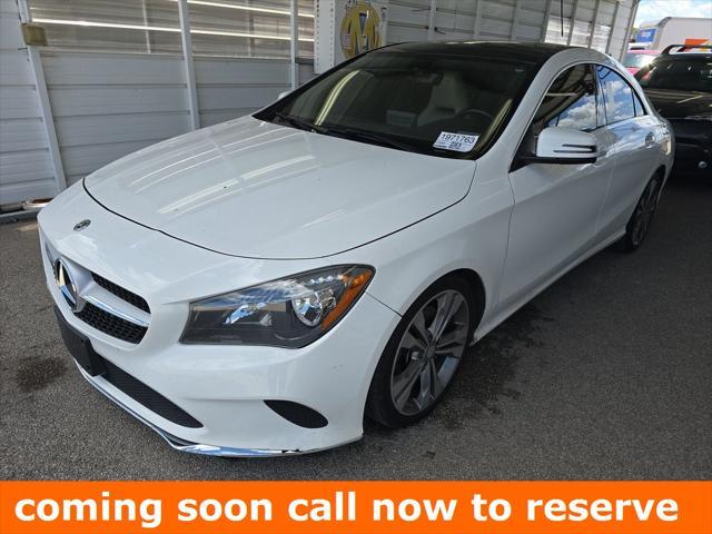 used 2018 Mercedes-Benz CLA 250 car, priced at $20,450