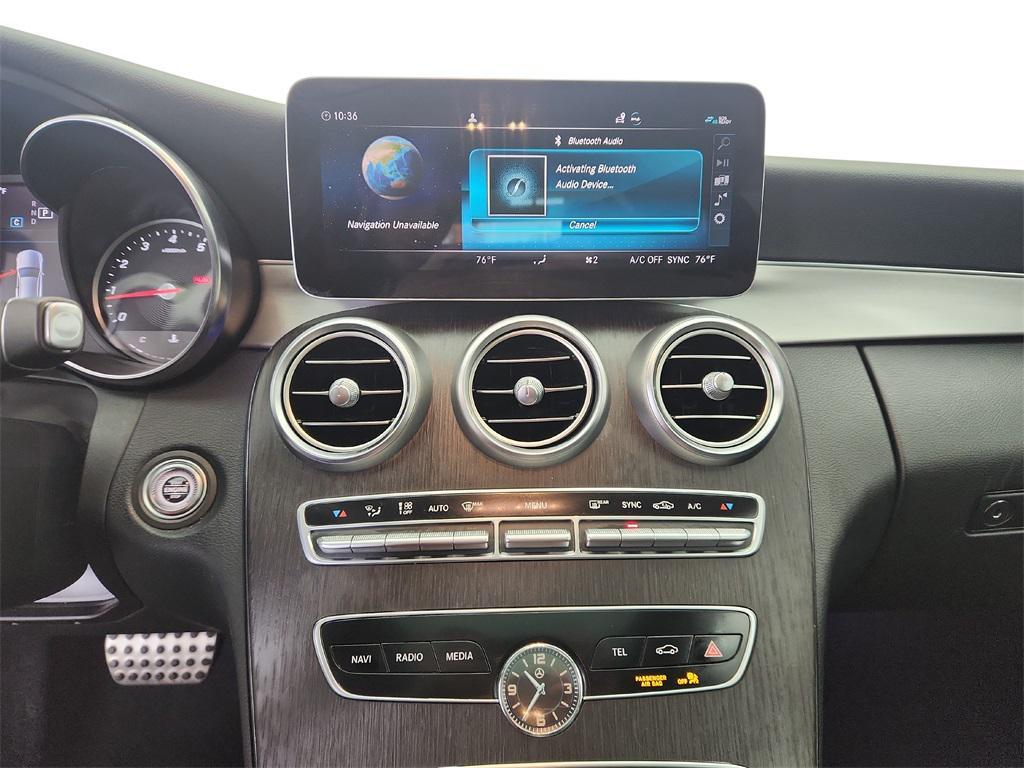used 2019 Mercedes-Benz C-Class car, priced at $17,700