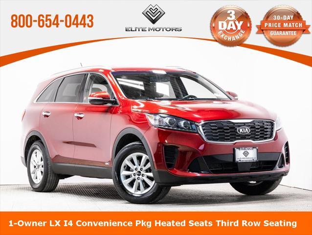 used 2020 Kia Sorento car, priced at $15,100