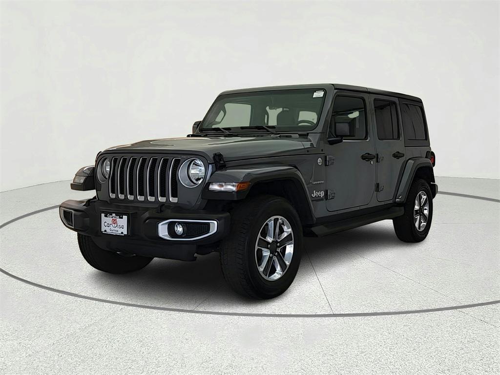 used 2021 Jeep Wrangler Unlimited car, priced at $23,477