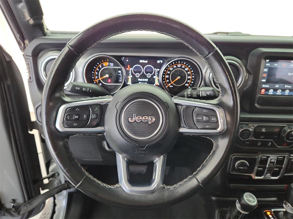 used 2021 Jeep Wrangler Unlimited car, priced at $23,477