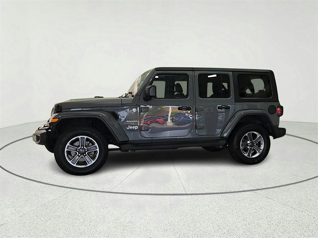 used 2021 Jeep Wrangler Unlimited car, priced at $23,477